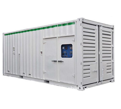 Containerized diesel generator set